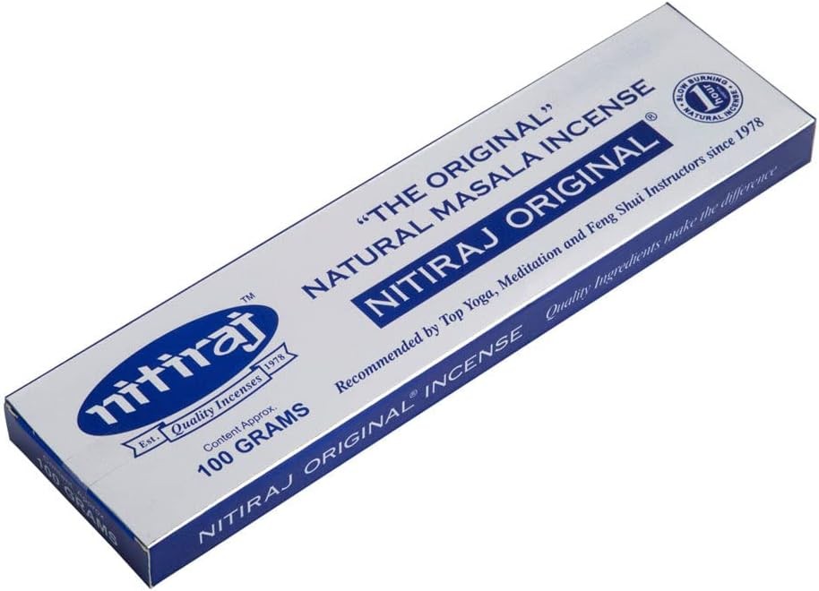 The Original Natural Masala Incense Slow Burning 1 Hour per Stick, 100grm