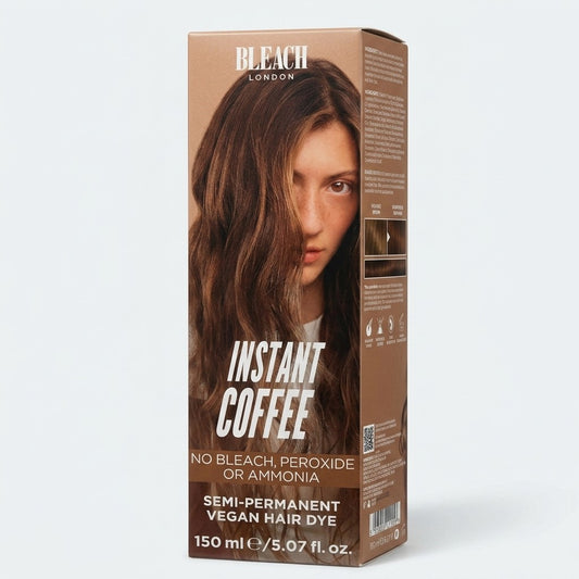 Bleach London Instant Coffee Semi-Permanent Vegan Hair Dye 5.07oz No Ammonia