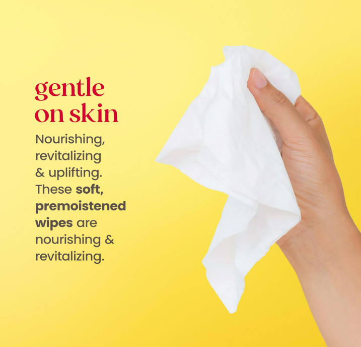 Burt’s Bees Purifying White Tea Facial Towelettes, 100% Plant Based Cloths; 30CT