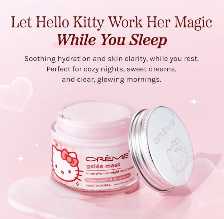 The Crème Shop Hello Kitty Klean Beauty™ Gelée Mask