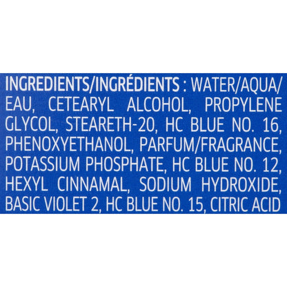 2 Pack Wella Color Charm Paints Semi-Permanent Hair Color - Blue 2 oz Tubes