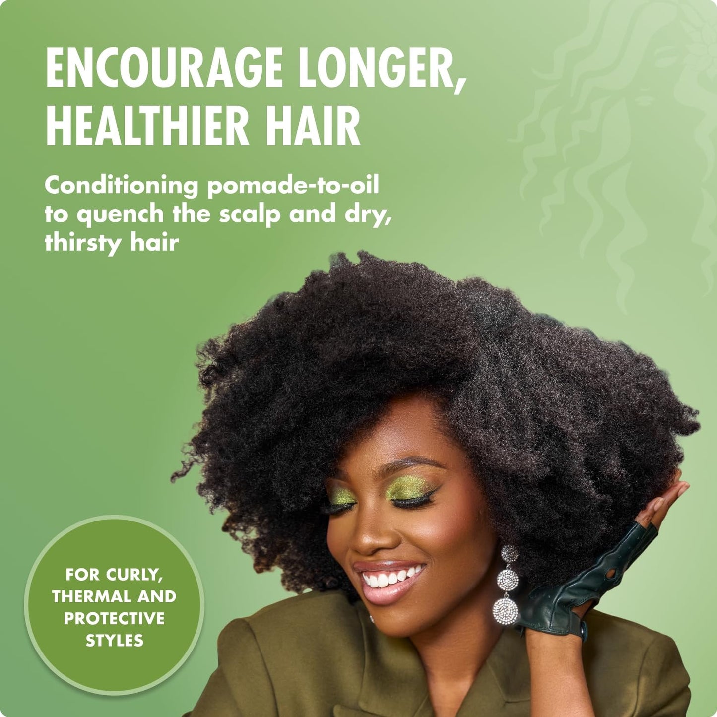 Mielle Organics Rosemary & Mint Hair Pomade - Conditioning Natural Hair Moisturizer 5 Oz
