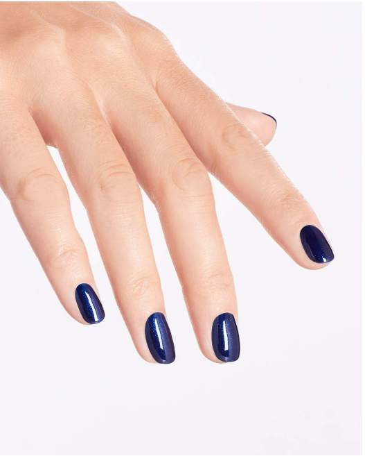 OPI Nail Lacquer Classic Nail Polish Colors Chopstix and Stones Opaque Dark Blue NLT91