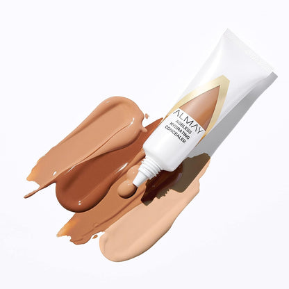 Almay Anti-Aging Concealer, Face Makeup with Hyaluronic Acid 050 Deep 0.37 Fl Oz