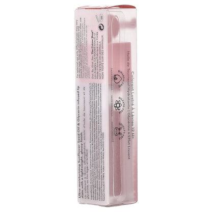 The Creme Shop Glossy 12 HR + Lip Stain, Teddy, 0.194 oz
