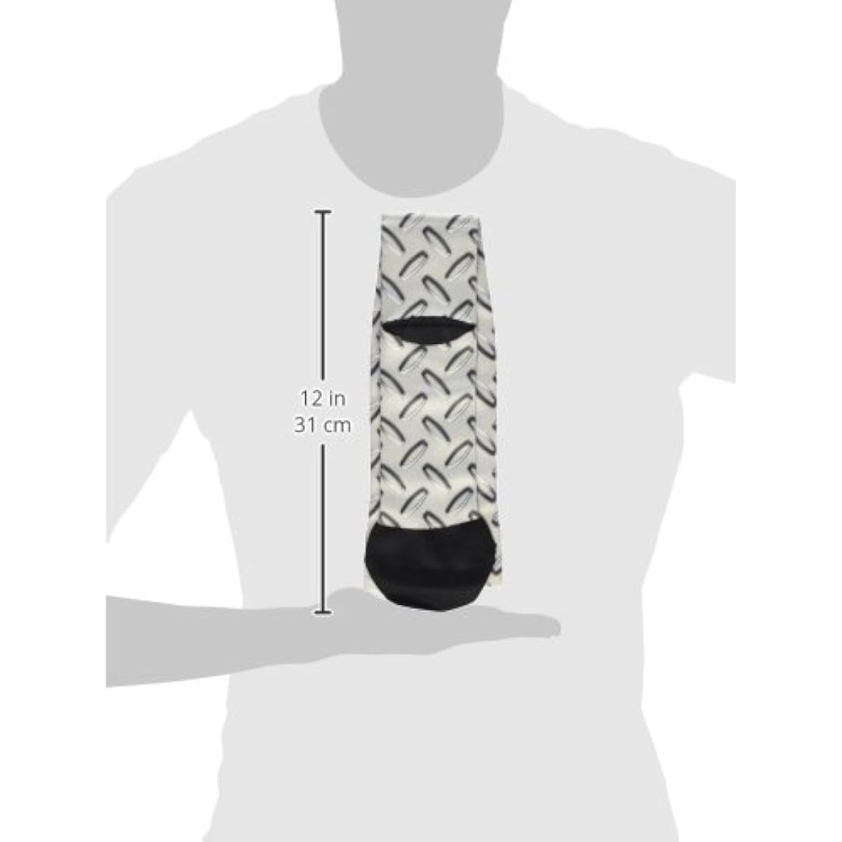 Prince Daniel Men’s Compression Socks Silver Shoe 8-13 8-15 mmHg