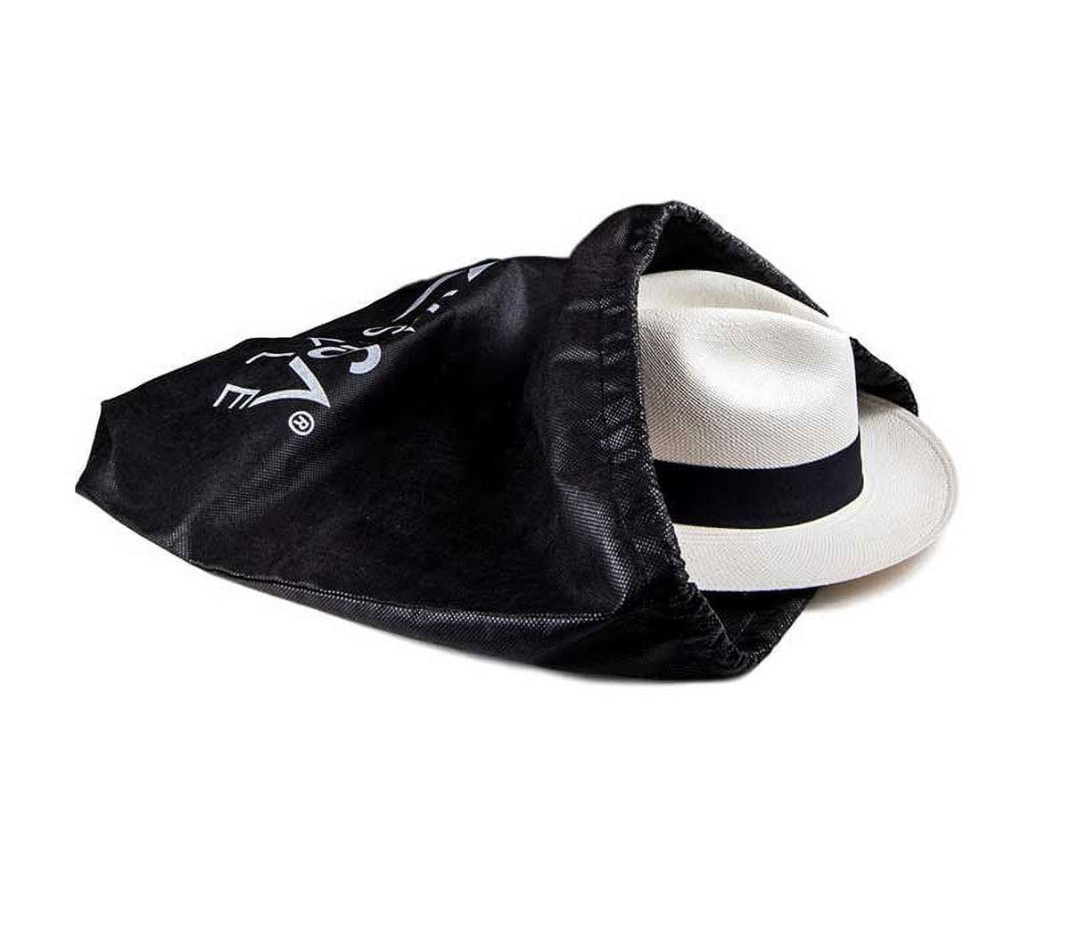 Toquilla Straw Panama Hat Ecuador Handwoven (M58) - Fedora Style with Gift Bag