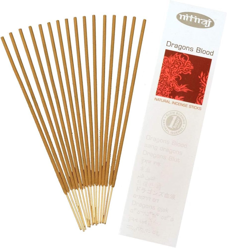 Platinum Natural Incense Sticks Slow Burning 1hr. 2Pack Dragons Blood