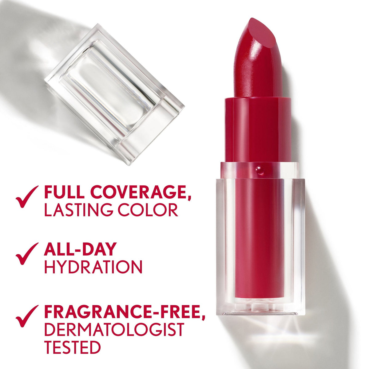COVERGIRL Clean Lip Color, 330 Maple Glaze, 0.12 oz