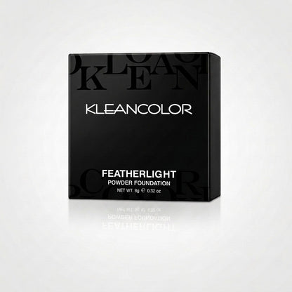 KleanColor FeatherLight Powder Foundation PP2834 Porcelain Matte Full Coverage Makeup