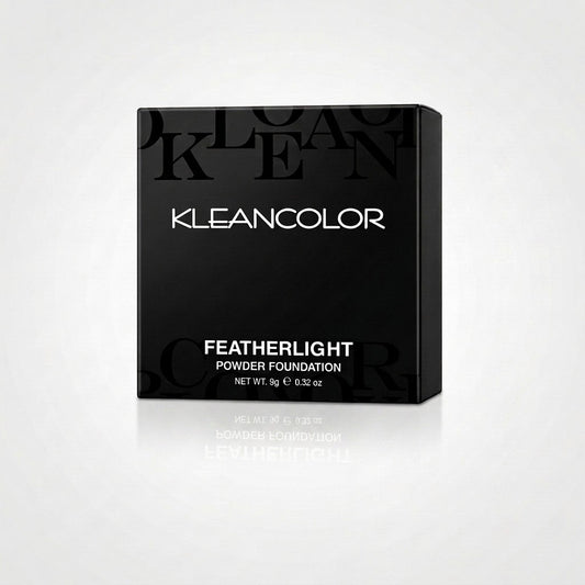 KleanColor FeatherLight Powder Foundation PP2834 Porcelain Matte Full Coverage Makeup