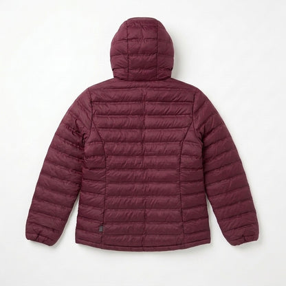 ZeroXposur Women's Brianna Packable Puffer Jacket Sangria Red Medium Quilted NWT