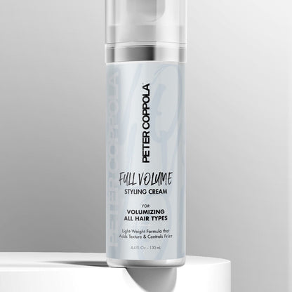 PETER COPPOLA Full Volume Styling Cream Volumizing Lightweight Blow 4.4 Fl Oz