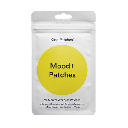 Kind Patches Wellness Set 4 Packs Mood+ Energy Unpuff NAD+ 120 Vegan Patches