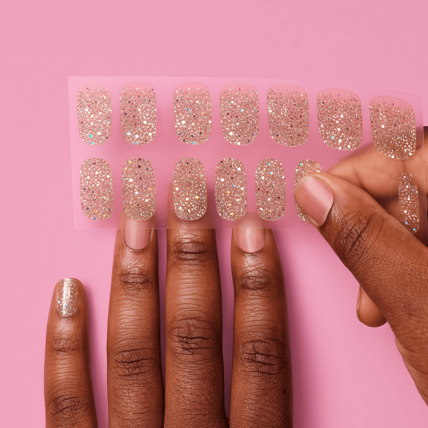 Sally Hansen Salon Effects Nail Strips No UV Light Needed No Dry Time Long Lasting Non Damaging 32 Nail Strips 1 Cuticle Stick Nail File Prep Pad List Ruby