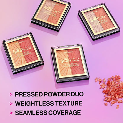 Wet n Wild MegaGlo Blushlighter, Blendable Blush & Highlighter Set, Flash Me