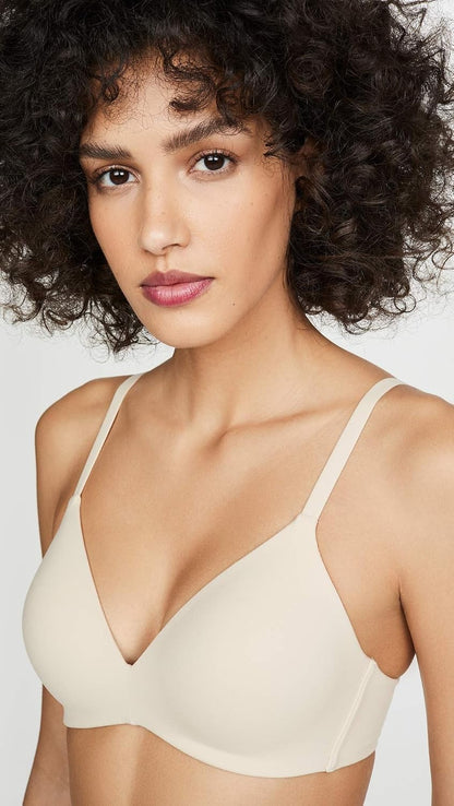 Wacoal Women's How Perfect Wire Free Bra Sand, 32D