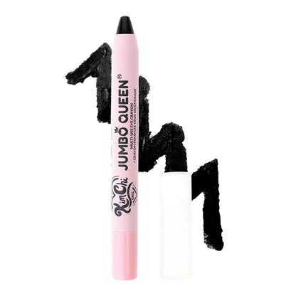Kimchi Chic Beauty Jumbo Queen Eye Crayon, Multi-Use, 02 Black Sesame