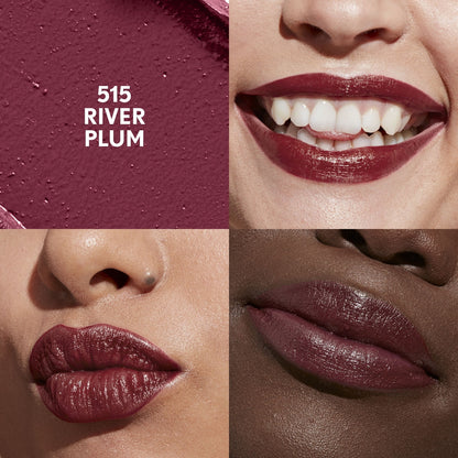 COVERGIRL Clean Lip Color, 515 River Plum, 0.12 oz