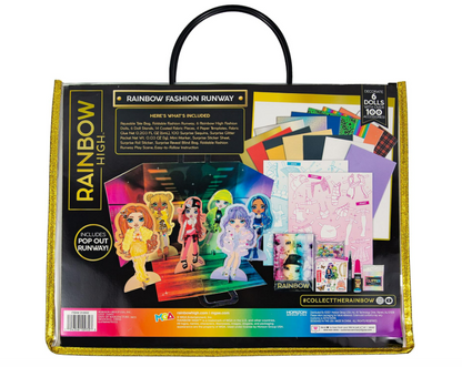 Rainbow High Rainbow Fashion Yearbook, Design Sketchbook, Color & Create Stylish