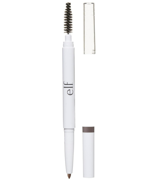 e l f Instant Lift Brow Pencil Dual Sided Precise Fine Tip Shapes Defines Fills Brows Contours Combs Tames Neutral Brown 0 006 Oz