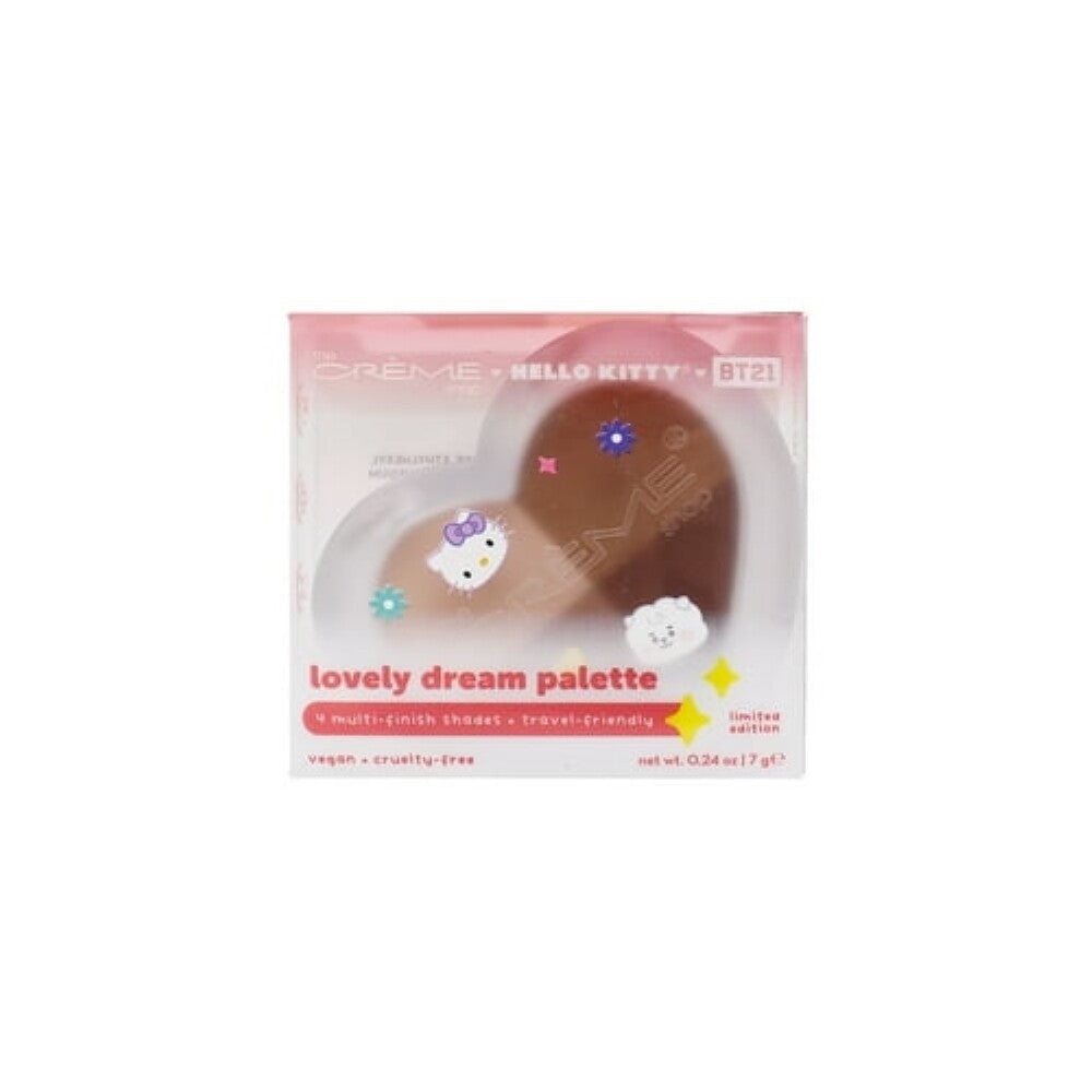 The Creme Shop x Hello Kitty & B21 Eyeshadow Quad, Lovely Dream