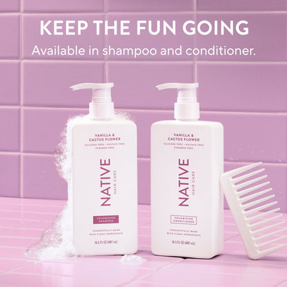 Native Volumizing Conditioner Vanilla and Cactus Flower 16.5 fl oz