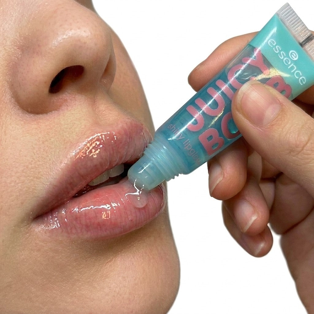 Essence Juicy Bomb Shiny Lipgloss 10 Sweet Mint 10ml High Shine Vegan Glitter