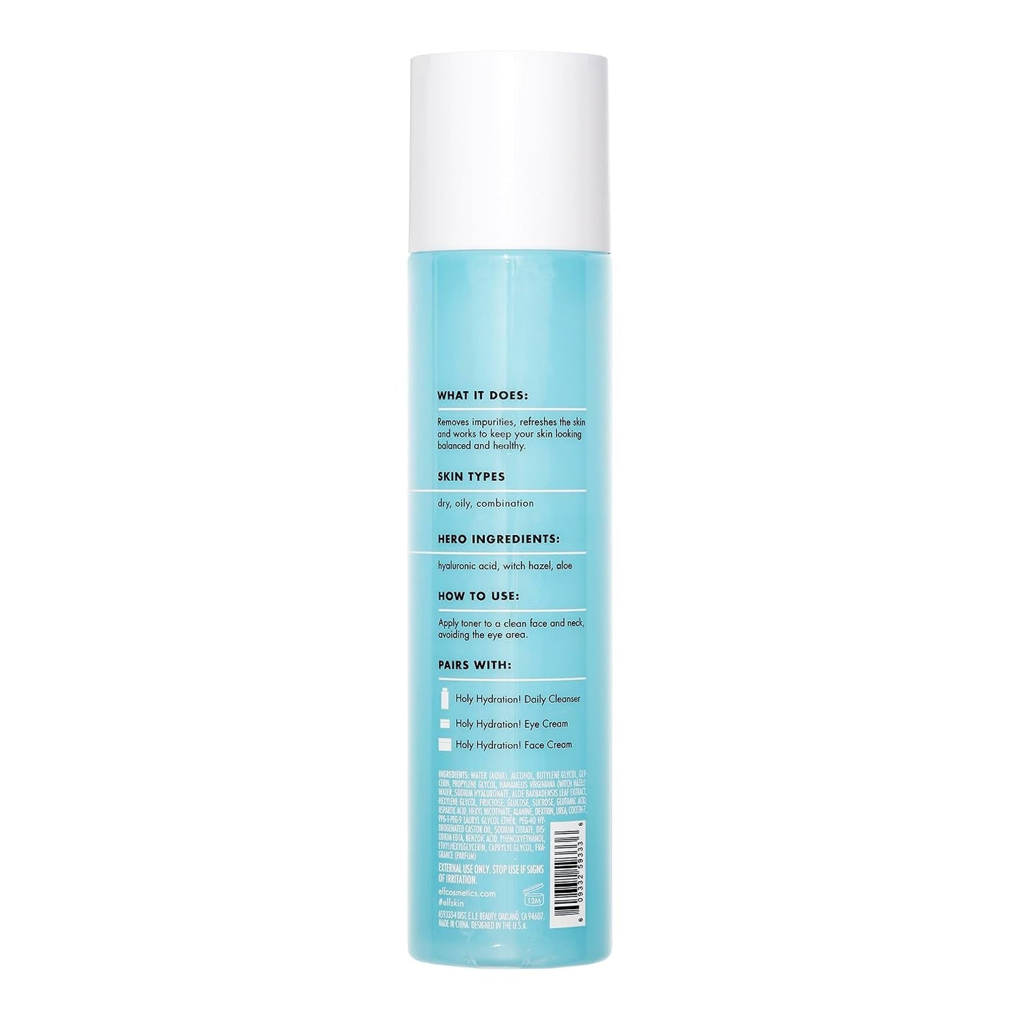 e.l.f. SKIN Keep Your Balance Toner, Gentle, Refreshing, Removes Makeup 5 fl oz