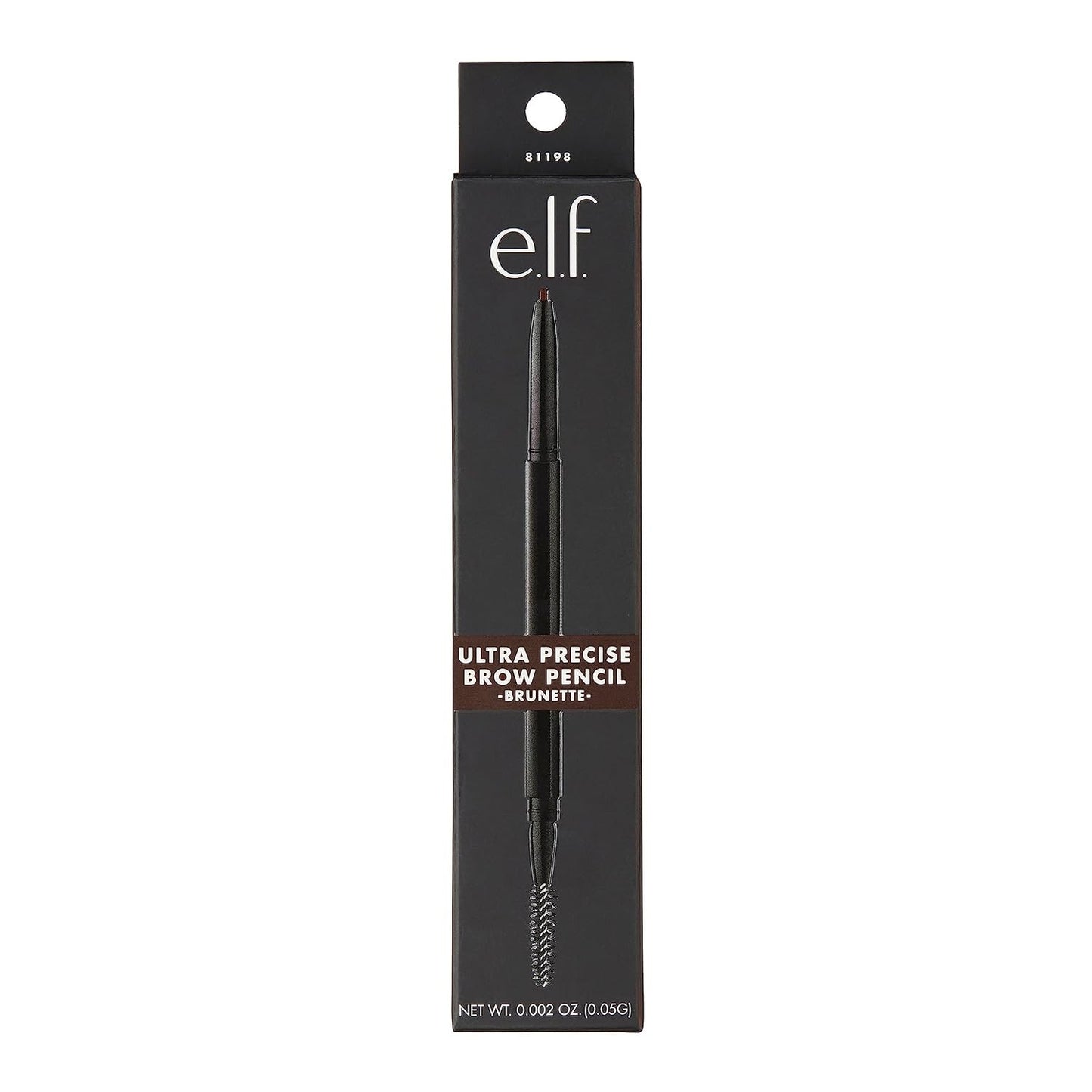 e.l.f. Ultra Precise Brow Pencil, Dual-Ended, Ultra Fine Tip Defines, Brunette.