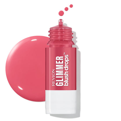 2 Pack Revlon Glimmer Blush Drops Liquid Cheek Blush 102 Pink It Over 0.32oz