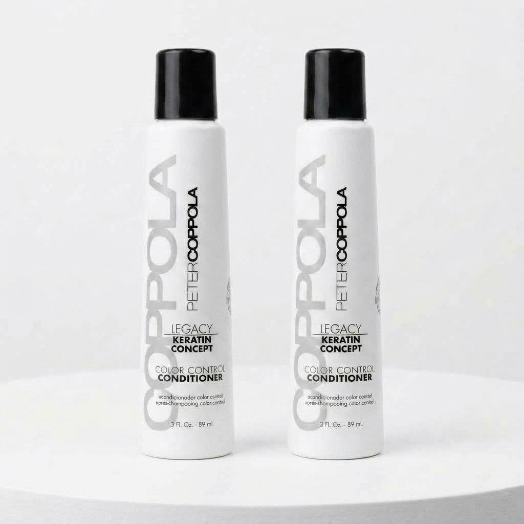 2 Pack Peter Coppola Legacy Keratin Color Control Conditioner 3oz Travel Size