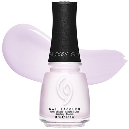 China Glaze CG Nail Lacquer Rainbow Sheer Iridescent Pink Nail Polish Quick Dry Chip Resistant High Gloss Finish for Salon DIY Manicure 0 5 fl oz