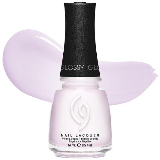 China Glaze CG Nail Lacquer Rainbow Sheer Iridescent Pink Nail Polish Quick Dry Chip Resistant High Gloss Finish for Salon DIY Manicure 0 5 fl oz