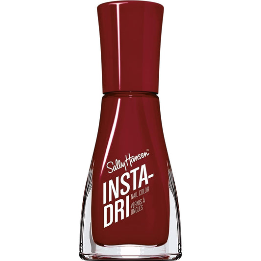 Sally Hansen Insta-Dri, 393 Cinna-Snap, Quick Dry, Long Lasting, Opaque, Shiny Red Nail Polish