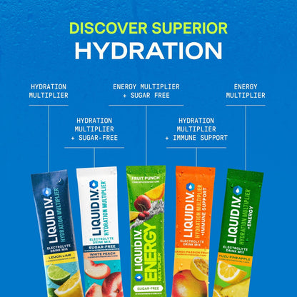 Liquid I.V. Hydration Multiplier Arctic Raspberry Electrolyte Drink Mix 4pk 24ct