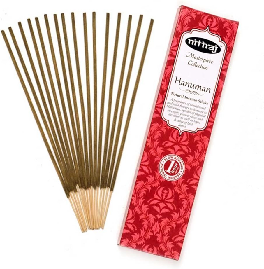 Masterpiece Collection Incense 2-Pack 25gm 1 Hour per Stick Hanuman