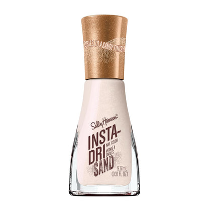 Sally Hansen Insta-Dri Sand Nail Polish 135 Turbo Terrain Nude Shimmer Quick Dry Achieve a professional, salon-style manicure in under a minute with Sally Hansen Insta-Dri Sand Nail Polish. The 135 Turbo Terrain shade provides a stunning neutral nude tone