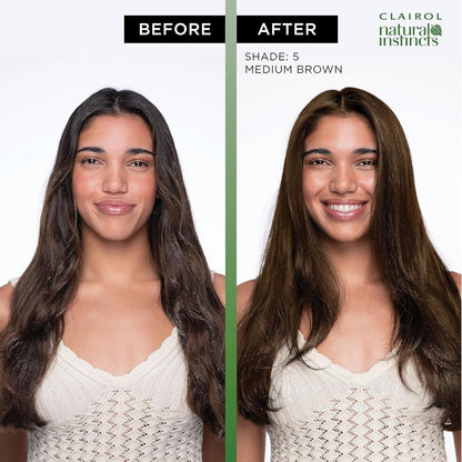 Clairol Natural Instincts Demi-Permanent Hair Dye, 6.5G Lightest Golden Brown