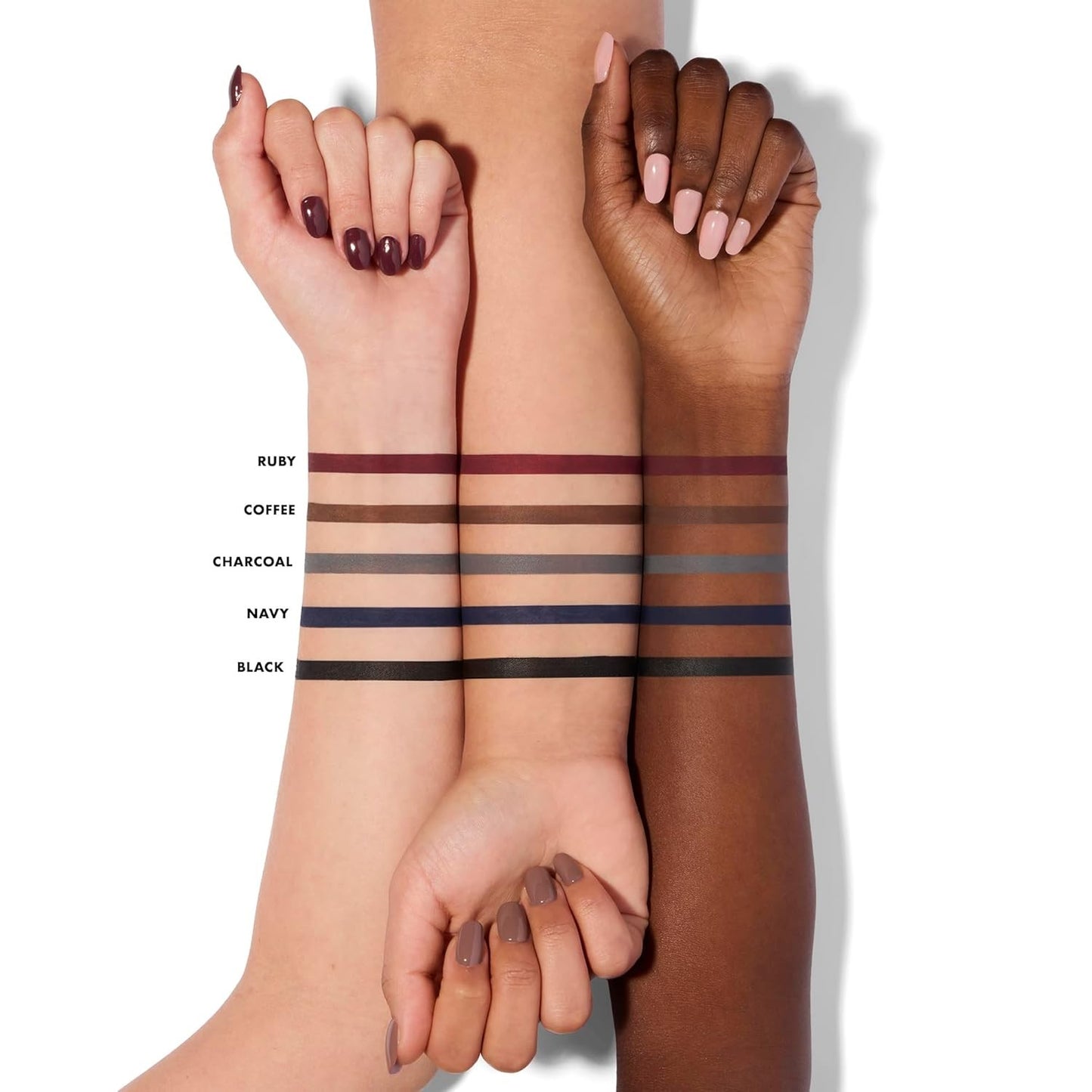 e.l.f. No Budge Retractable Eyeliner, Creamy, Ultra-Pigmented & Waterproof Coffe