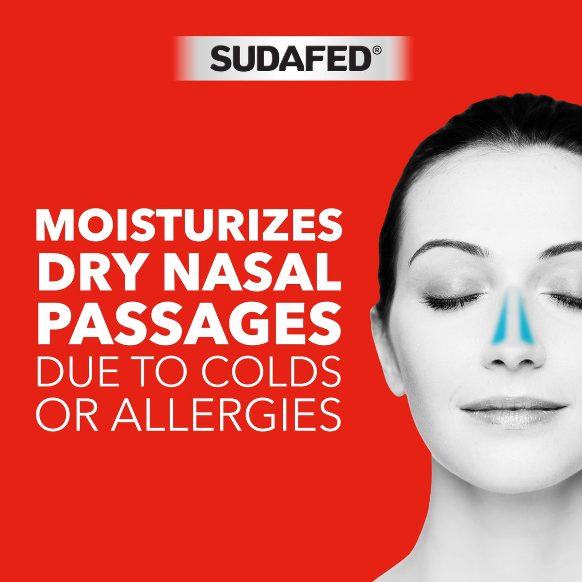 Sudafed Non-Medicated Saline Nasal Mist with Aloe, 3 fl. oz EXPMAY2028