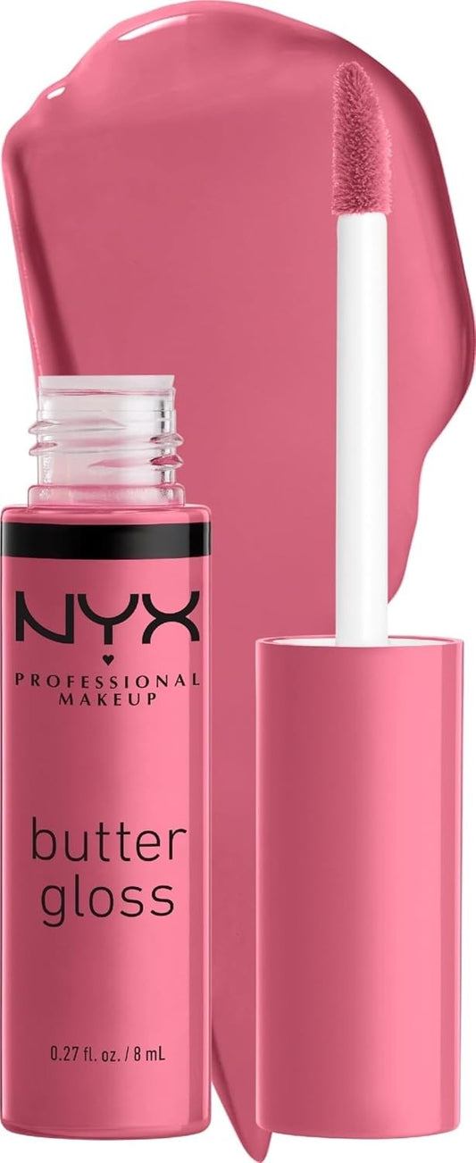 NYX PROFESSIONAL MAKEUP Butter Gloss, Non-Sticky Lip Gloss - Angel Food Cake