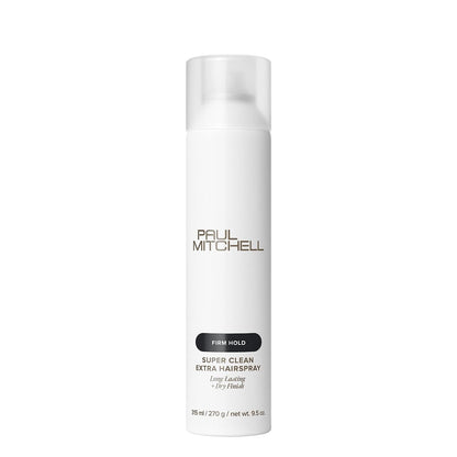 Paul Mitchell Super Clean Extra Hairspray, Long-Lasting, Firm Hold, 9.5 oz