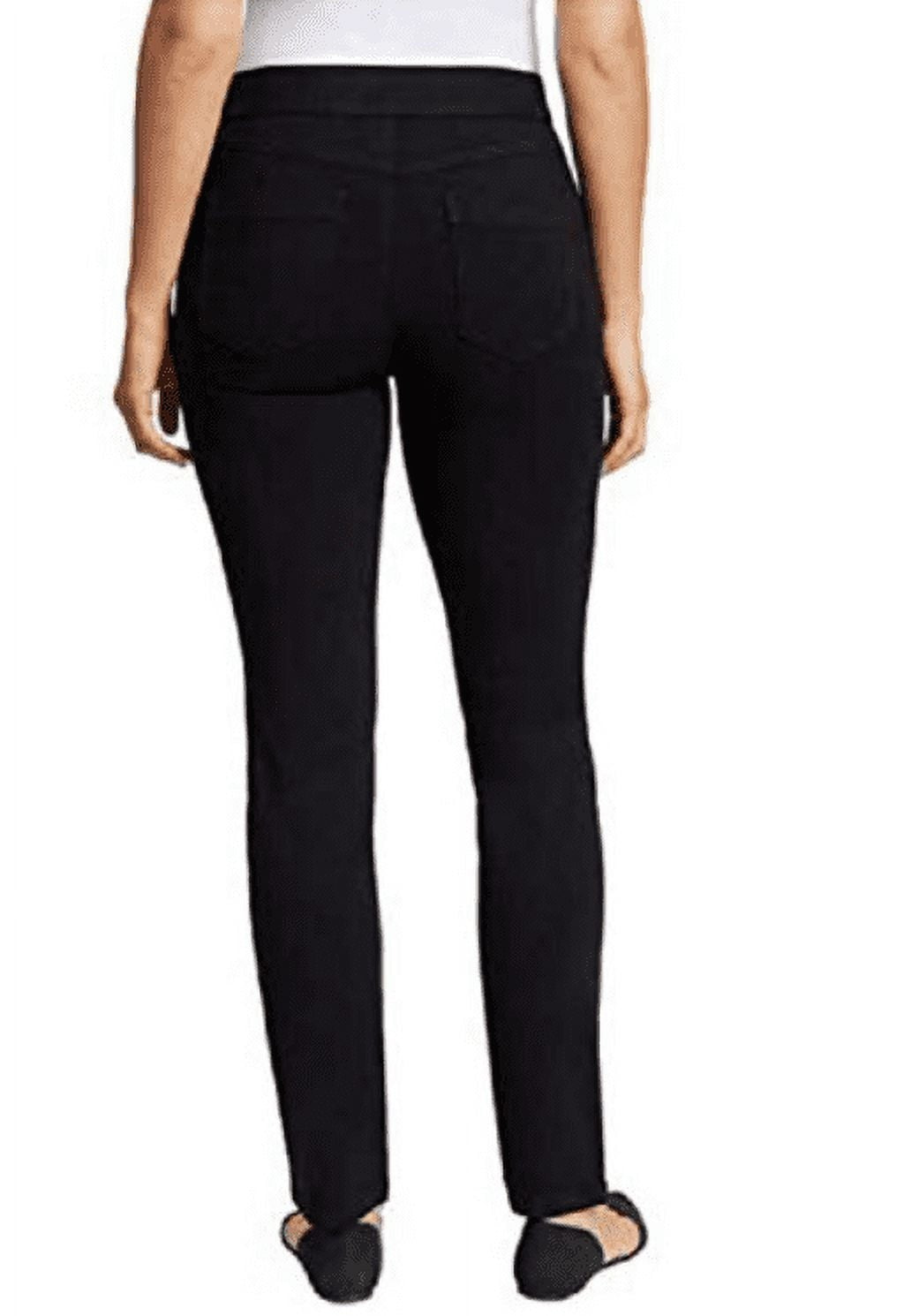 Gloria Vanderbilt Women's Comfort Curvy Skinny Jean, Black Rinse, 6