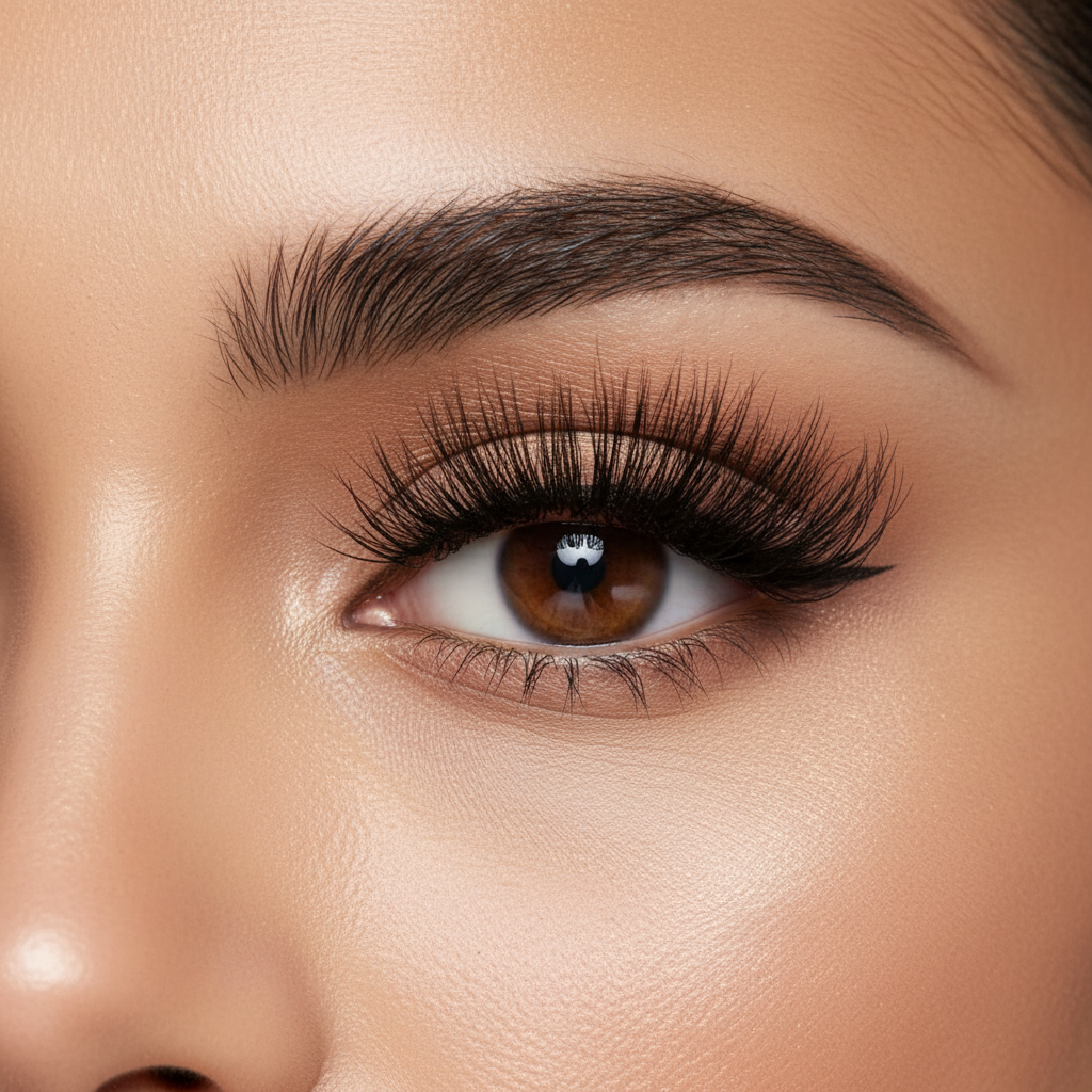 L.A. Colors Dramatilash Mega Volume False Eyelashes Black CBEL374 1 Pair