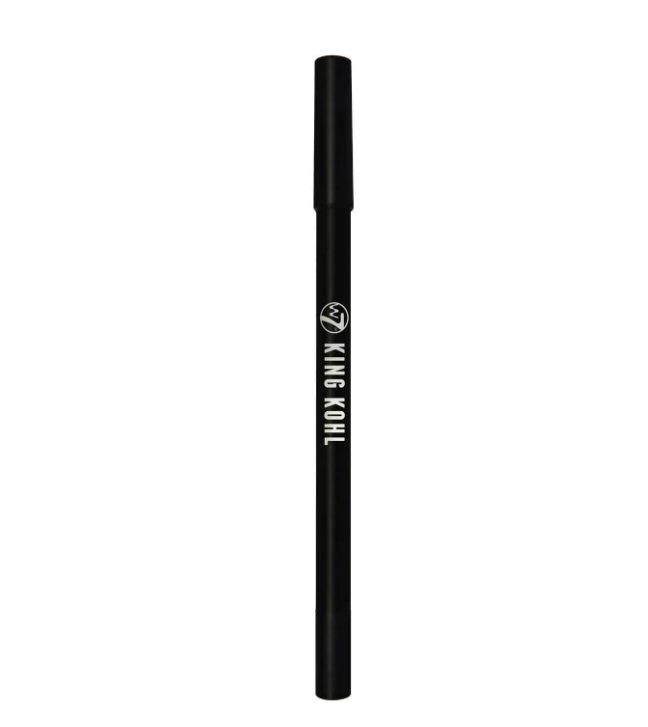 W7 King Kohl Eyeliner Pencil Black High Pigment Long Lasting Smoky Eye Makeup
