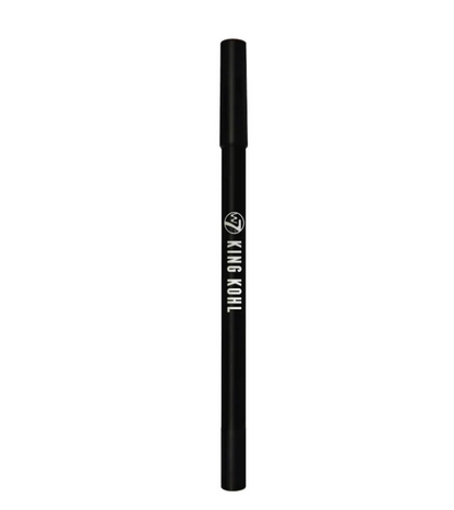 W7 King Kohl Eyeliner Pencil Black High Pigment Long Lasting Smoky Eye Makeup