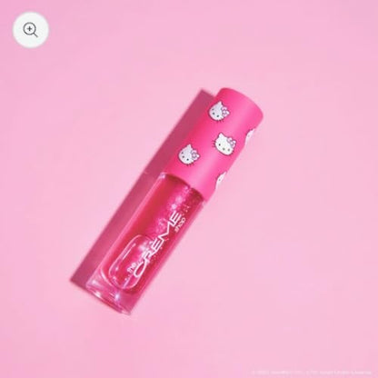 THE CRÈME SHOP X HELLO KITTY KAWAII KISS SHIMMER LIP OIL - BERRY GUMMY FLAVORED