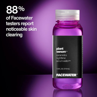 Facewater Plant Venom Ceramides Nighttime Serum Water 7.4 fl oz Skin Treatment