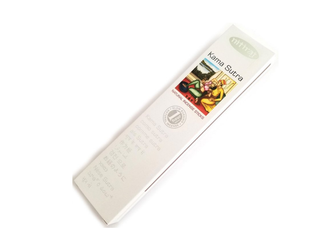 Platinum Natural Incense Sticks Slow Burning 1hr. 2Pack Kama Sutra
